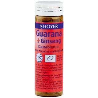 BIO Guarana Ginseng Lutschtabletten