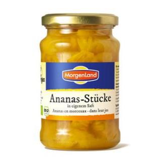 BIO Ananasstücke in eigenem Saft