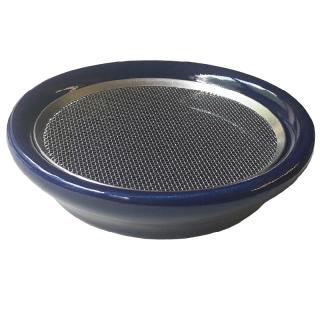 Keramikschale mit Edelstahlsieb 12cm