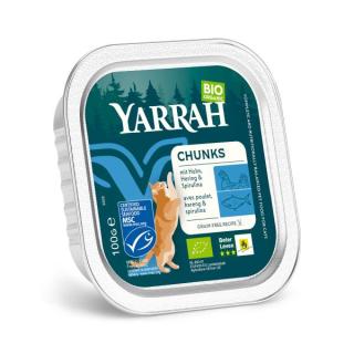 BIO Katzen Bröckchen Huhn, Hering & Spirulina