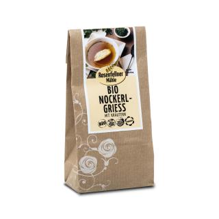 BIO Nockerlgriess mit Kräuter
