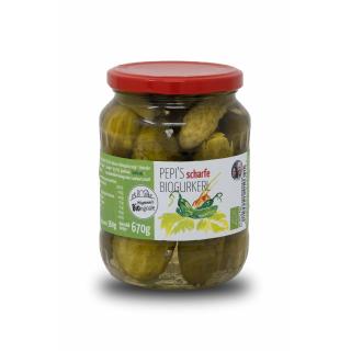 BIO Pepis scharfe Gurkerl