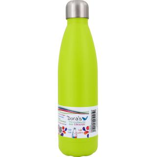 Edelstahl Thermoflasche hellgrün 0,5l