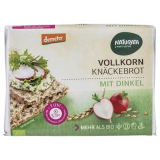 BIO Vollkorn Knäckebrot mit Dinkel