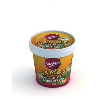 BIO Samba Haselnuss Schokolade Eis