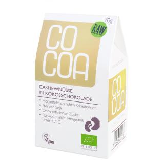 BIO Cashewnüsse in Kokosschokolade