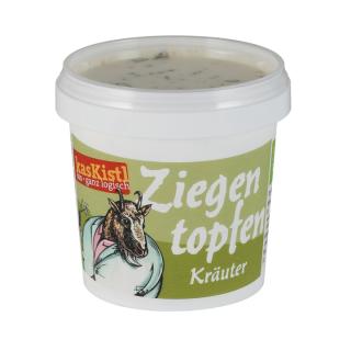 BIO Ziegentopfen mit Kräuter